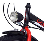 Chanty 24" Børnecykel – Dreng – Sort/Rød – 7 Gear & V-Bremser