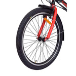 Chanty 24" Børnecykel – Dreng – Sort/Rød – 7 Gear & V-Bremser