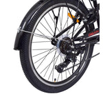 Chanty 24" Børnecykel – Dreng – Sort/Rød – 7 Gear & V-Bremser