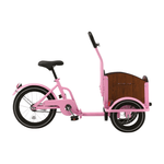 Chanty Cargo Kid – Pink inkl. hjelm, flaskeholder, håndtag i 2 farver og ringklokke - BørnecyklerneChantyBørnecyklernePink: BLC16 - LYRChanty Cargo Kid – Pink inkl. hjelm, flaskeholder, håndtag i 2 farver og ringklokke