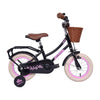 CHANTY Lovely 12 Zoll Mädchenfahrrad – Schwarz | 2–4 Jahre